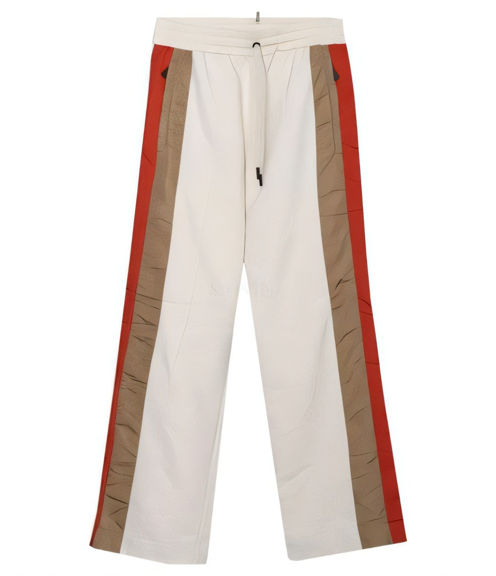 Moncler Relaxed Fit Jogger Pants With Contrasting Side Panels