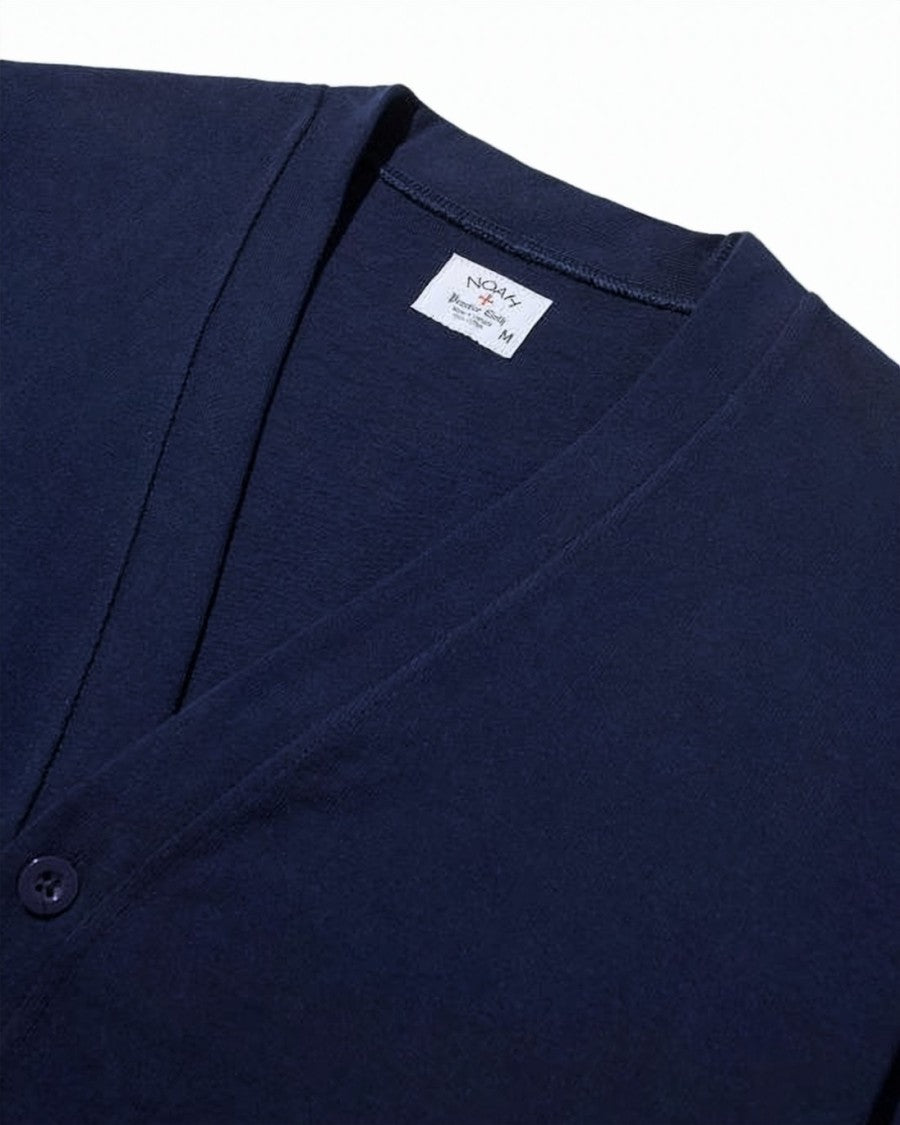 A.P.C. Deep V-Neck Cotton Cardigan With Button-Down Front