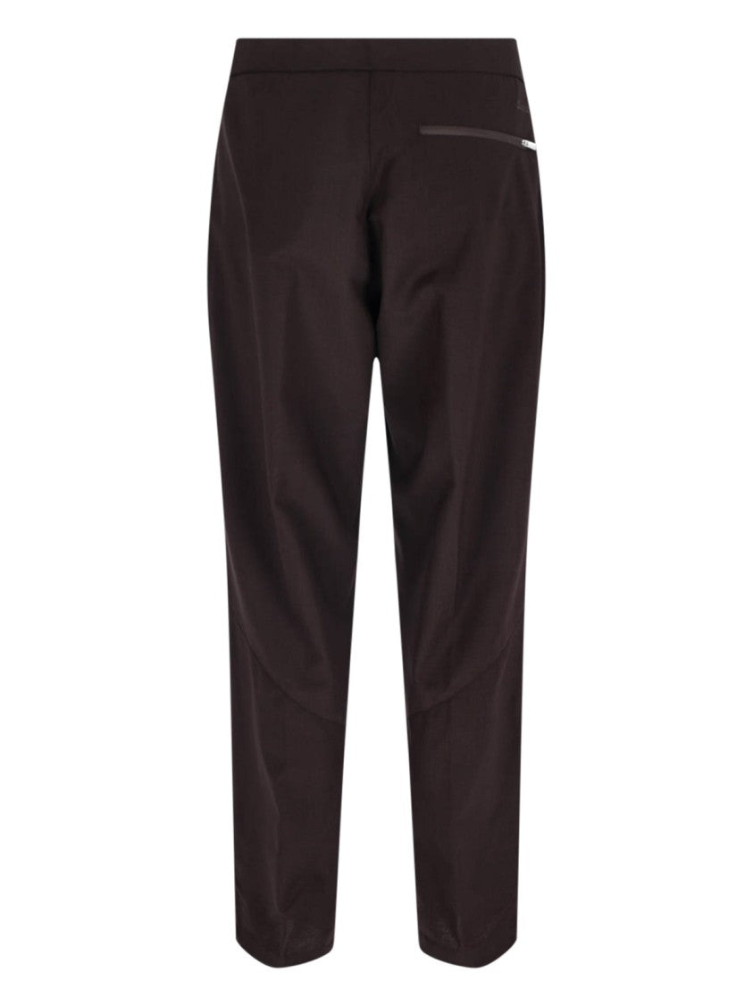 Laminar Wool Track Pants – Brown