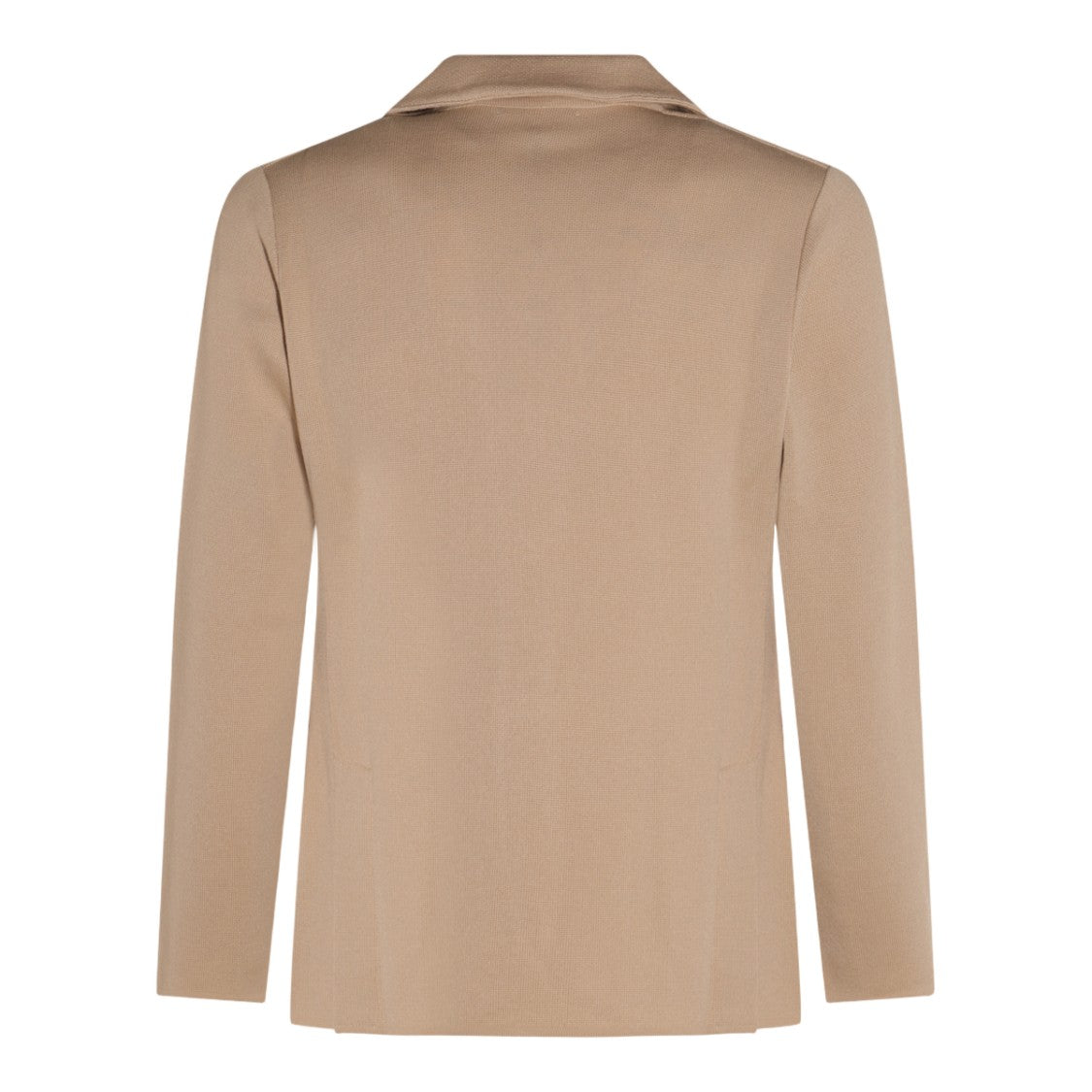 Lardini Tailored Knit Sweater With Notched Lapel