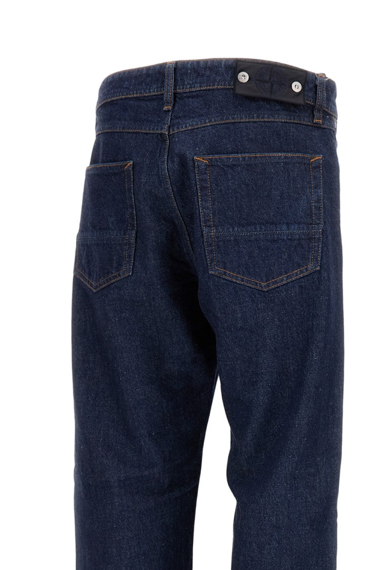 Stone Island Pantalone Regular Straight Jeans