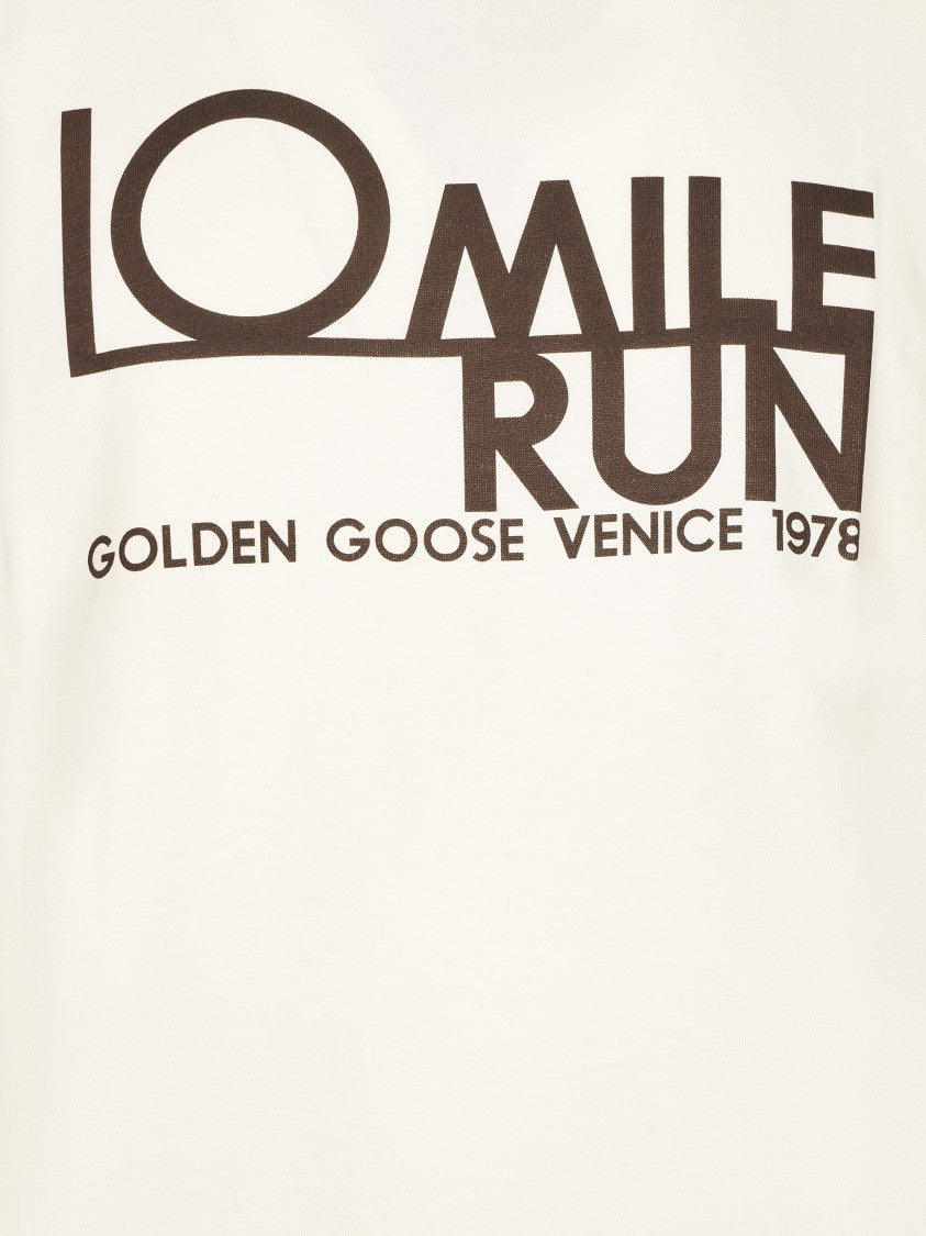 Golden Goose Journey Vintage Printed Cotton T-Shirt