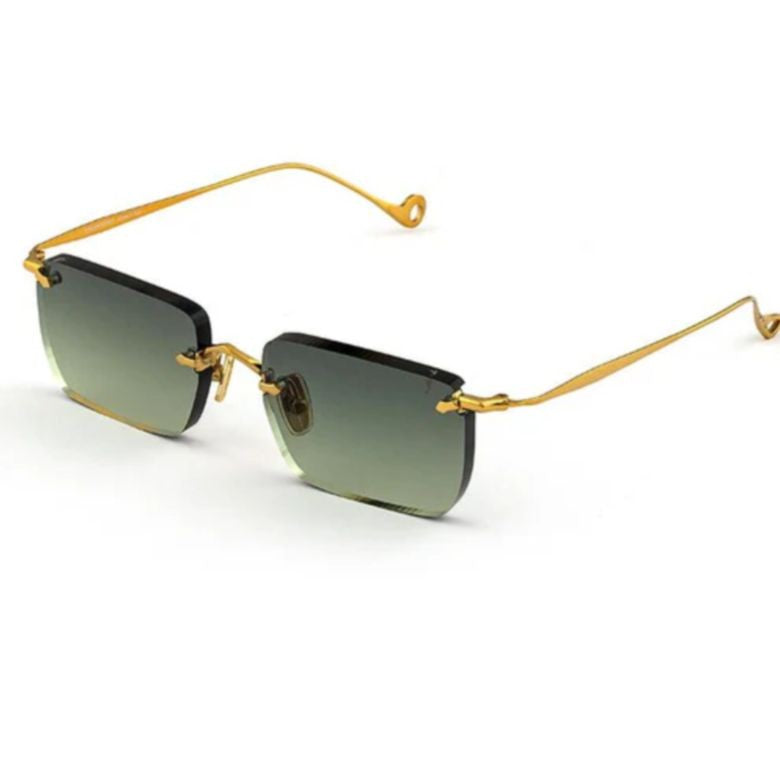 Eyepetizer Etherege C.4-52 Rimless Rectangular Sunglasses With Gradient Lenses