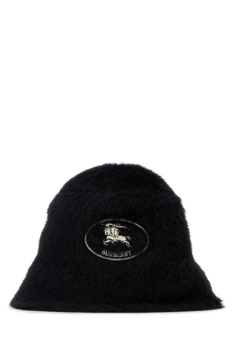 Burberry Black Eco Fur Bucket Hat