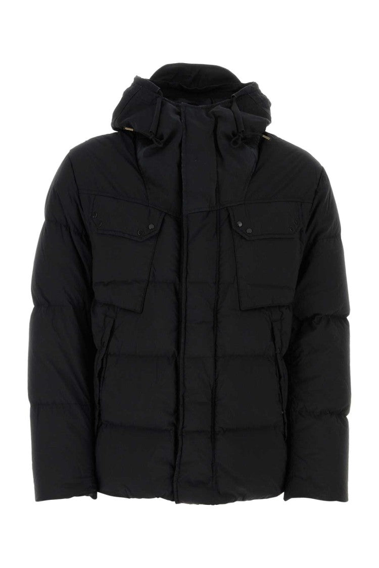 Ten C Black Nylon Grays Down Jacket
