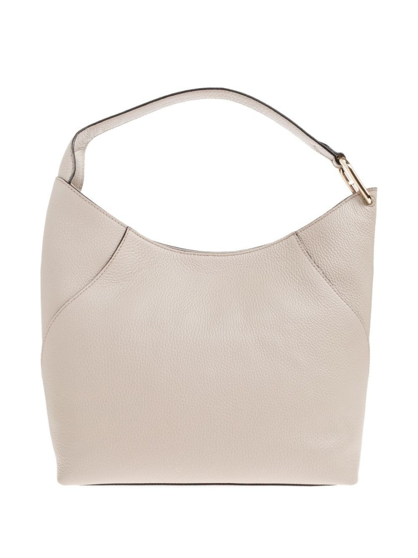 Furla Minimalist Pebbled Leather Handbag