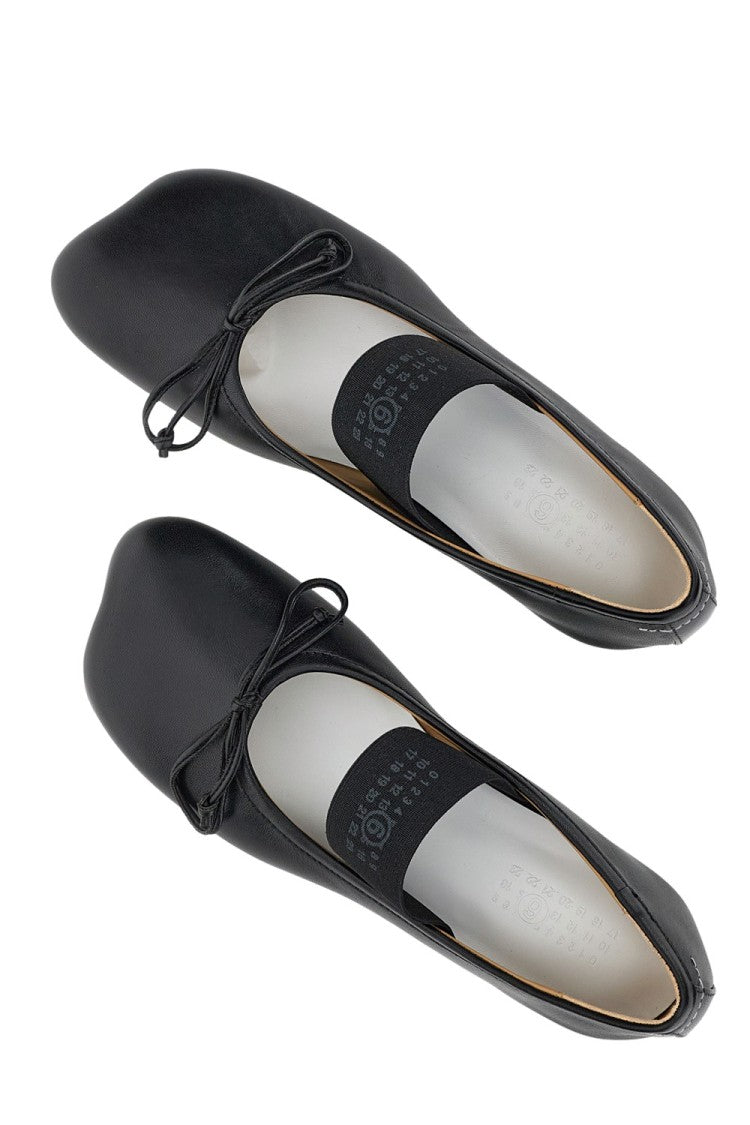 Mm6 By Maison Margiela Ballet Shoe With Asymmetrical Toe