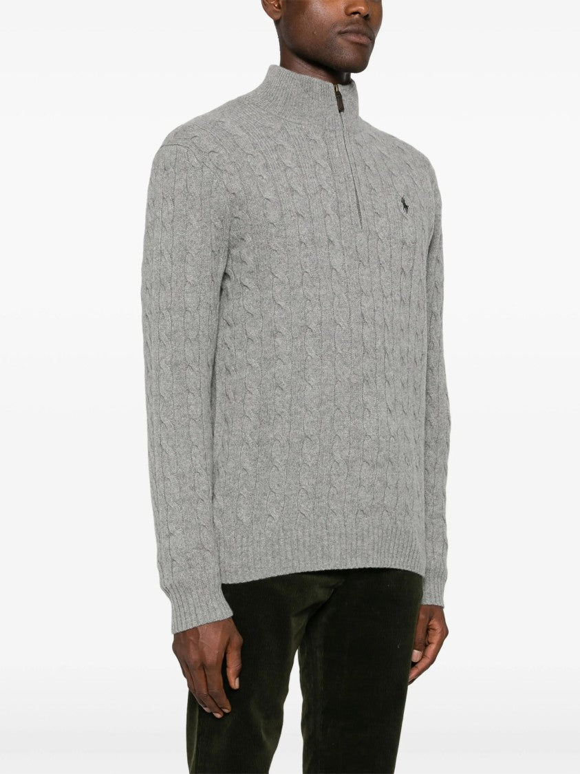Polo Ralph Lauren Cable Knit Half-Zip Long-Sleeve Pullover
