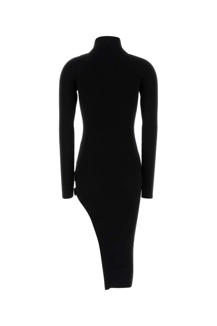 Blumarine Black Wool Dress