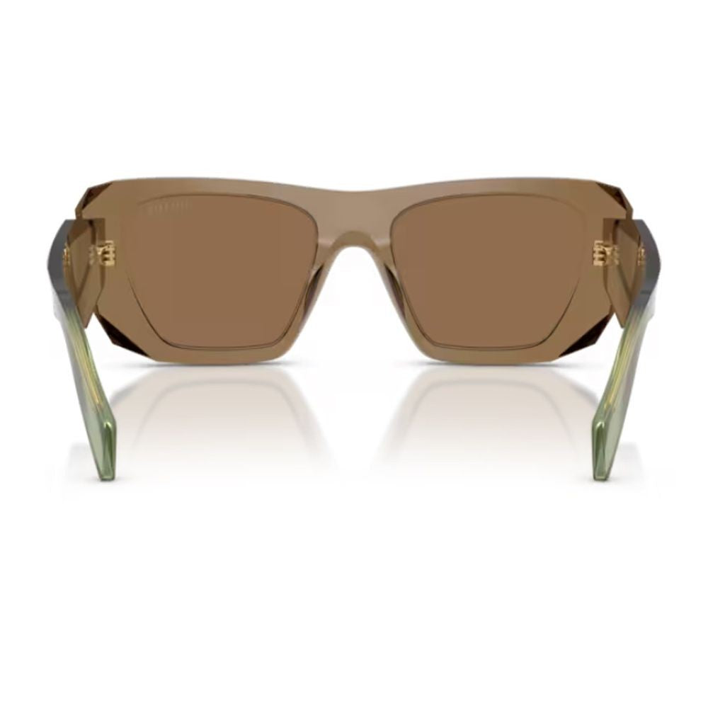 Prada Pr B18s Symbole Oversized Geometric Acetate Sunglasses