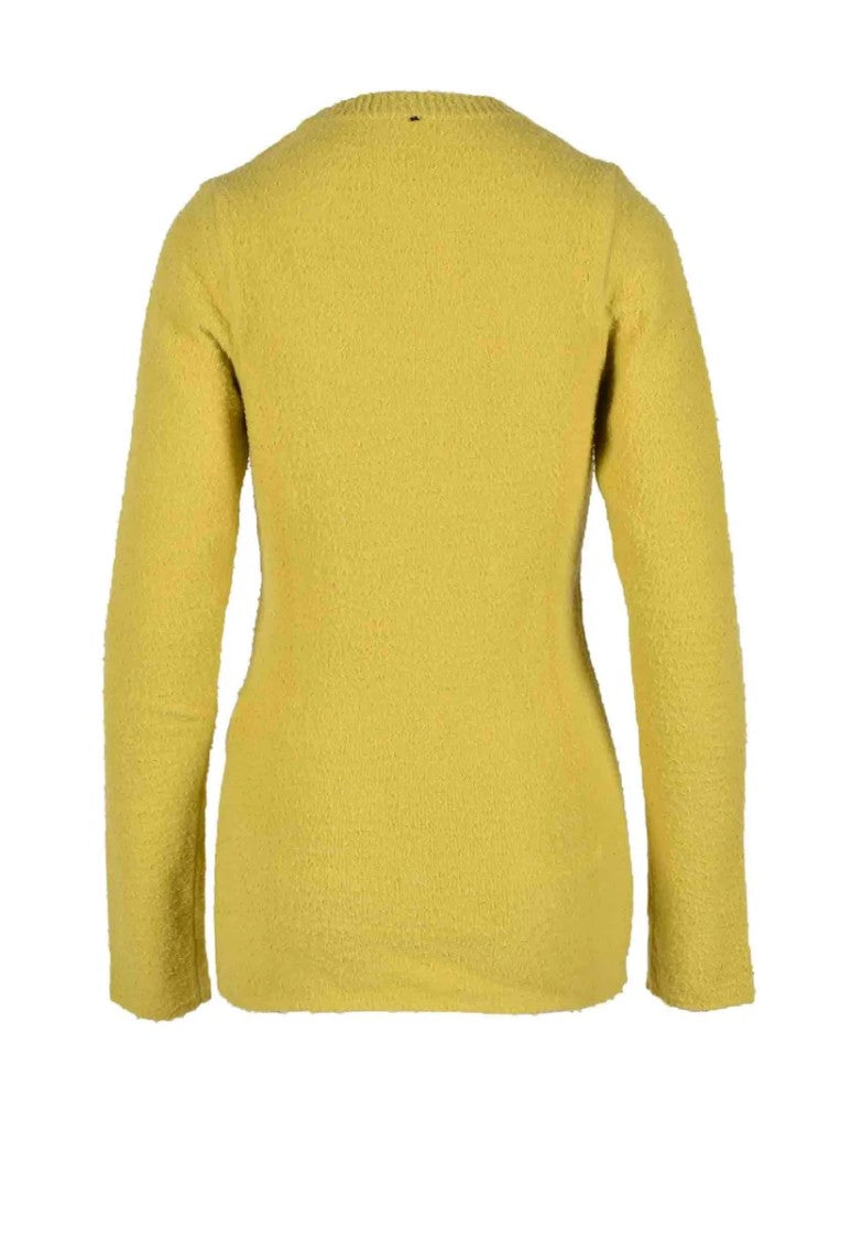 Sportmax Wool Angora Sweater - Yellow