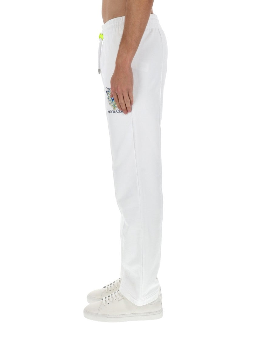 Casablanca Tennis Club Icon Organic Cotton Sweatpants