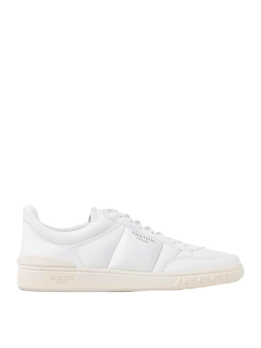Valentino Garavani Sleek Low-Top Sneakers With Napa Leather Upper