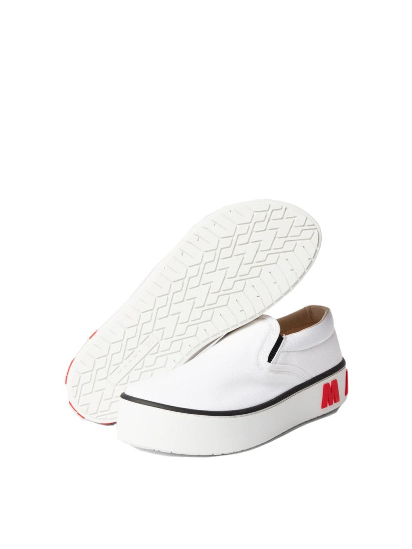 Marni Logo Slip-On Sneakers
