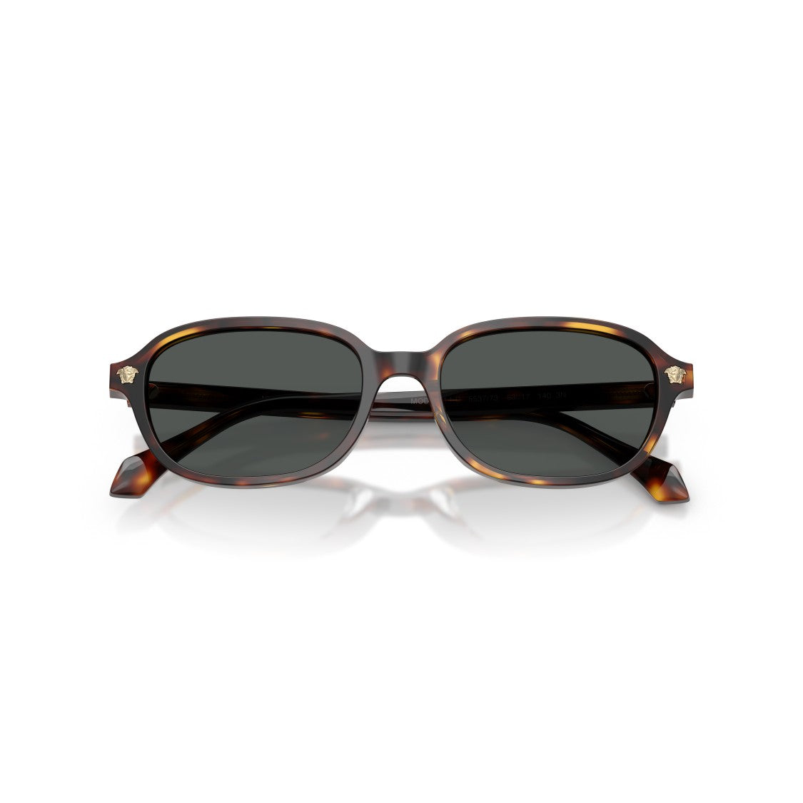 Versace 0Ve4514d Rectangular Tortoiseshell Sunglasses