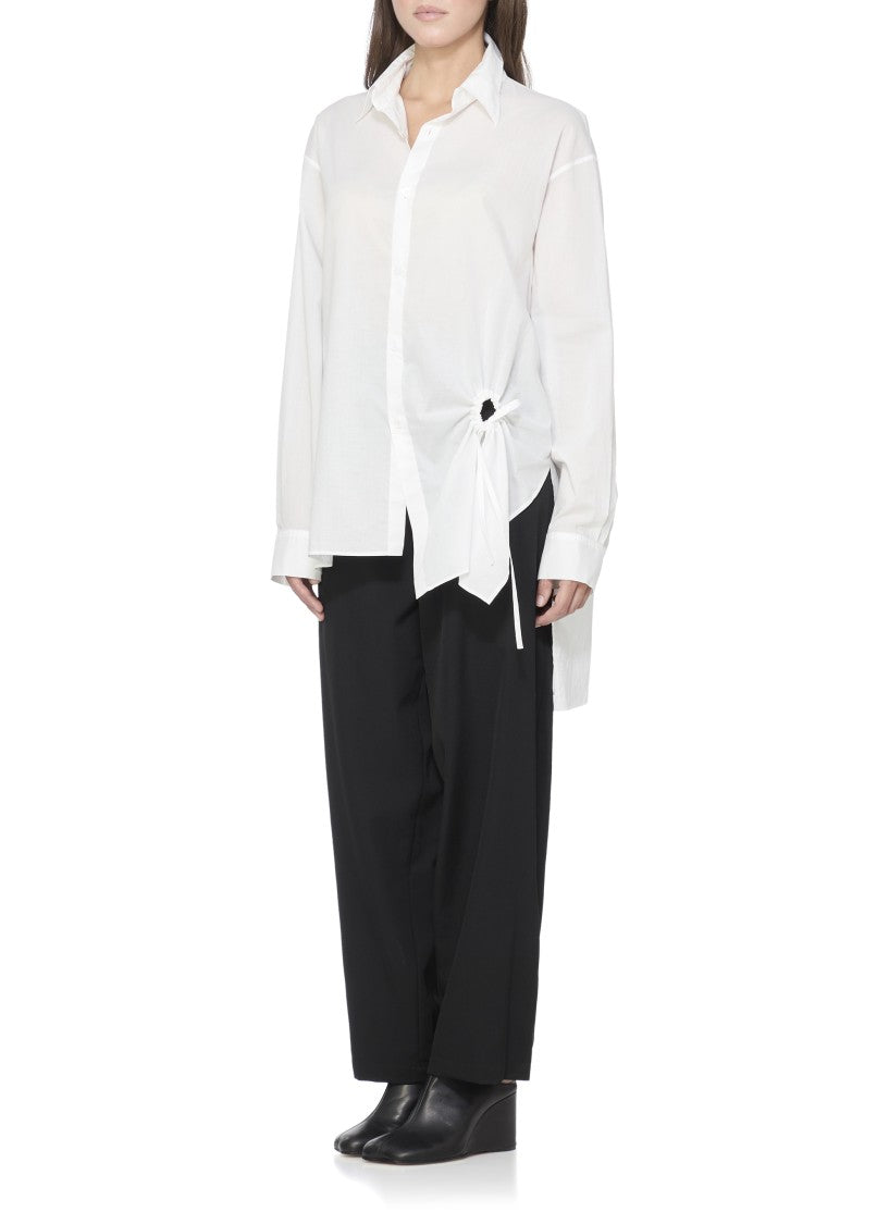 Y's Tailored High-Waist Wool Pants