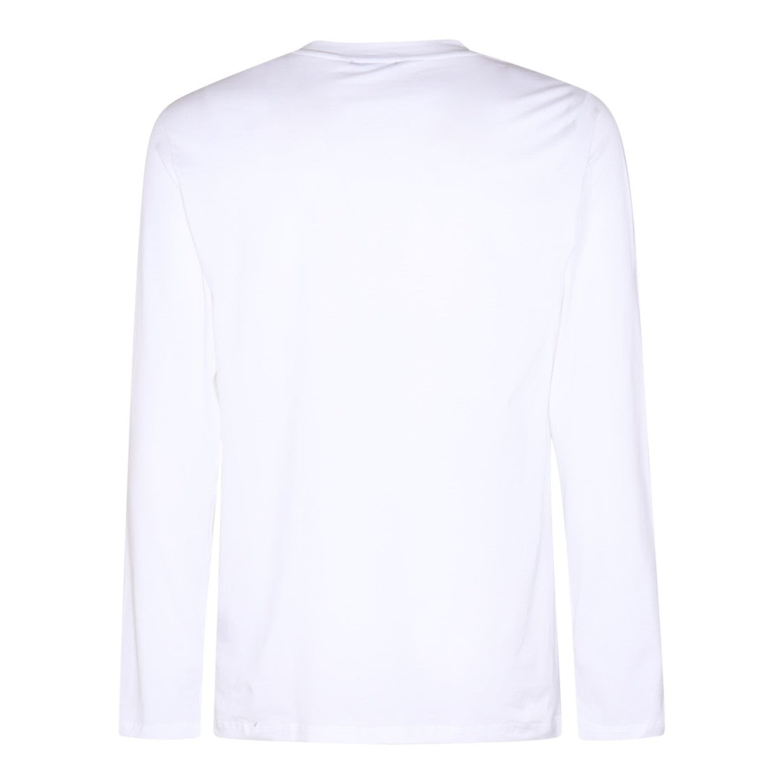Tom Ford White Cotton Round Collar T-Shirt