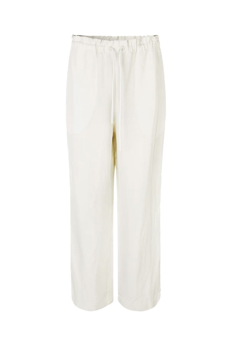 Samsoe Samsoe Mid-Waist Trousers With Elasticated Drawstring