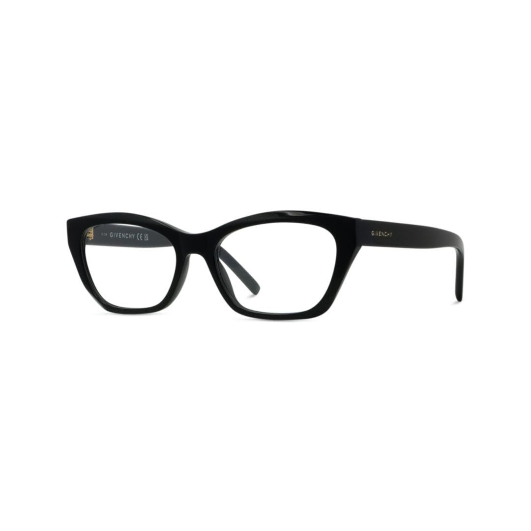Givenchy Bold Rectangular Black Eyeglasses With Timeless Design