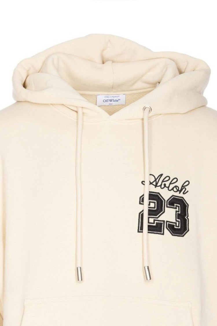 Off-White 23 Logo Skate Cotton Hoodie