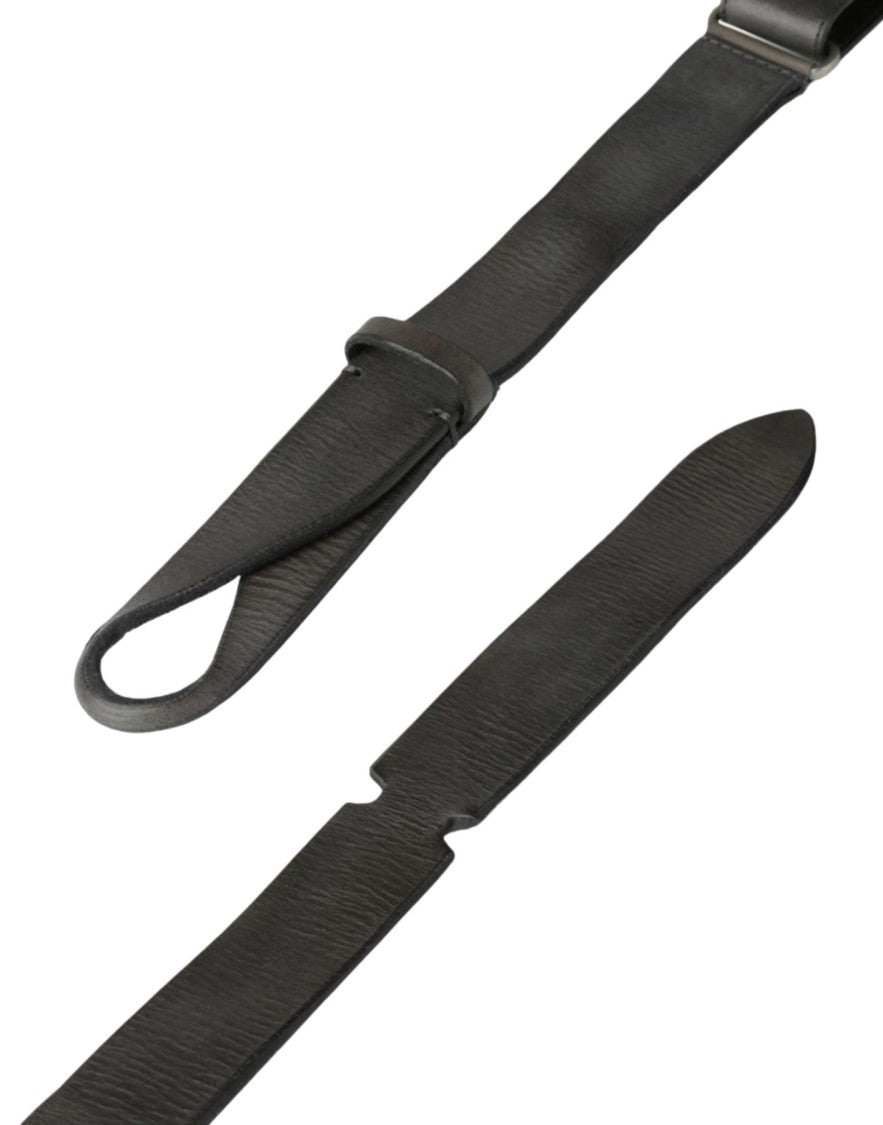 Orciani Vintage Calfskin No-Buckle Men's Belt