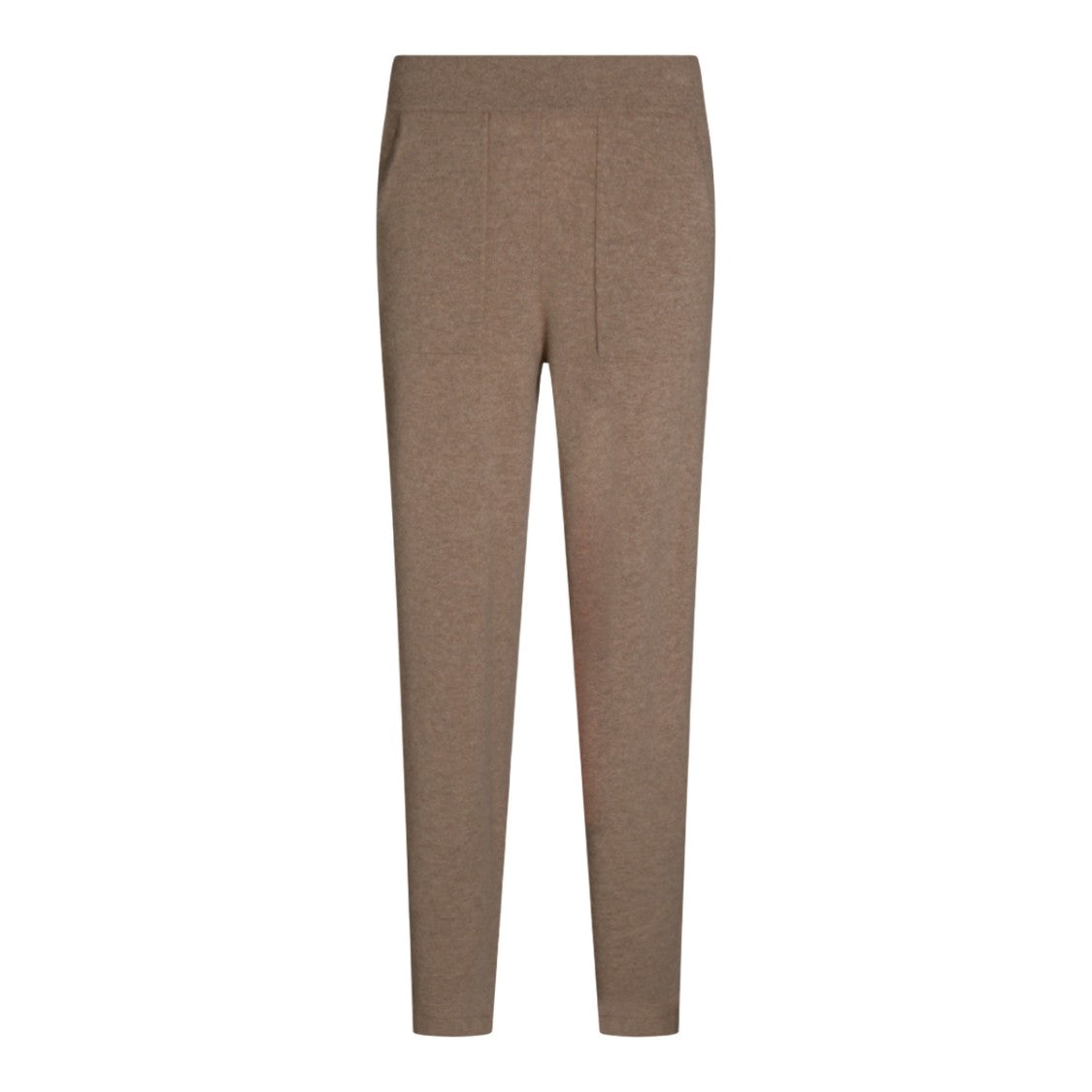 Malo Slim Tapered Trousers With Ribbed Waistband