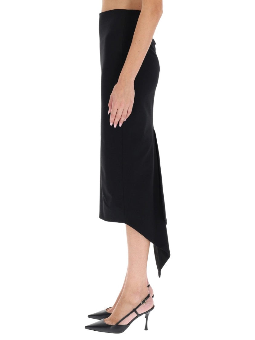 The Latest Bree Asymmetrical Midi Skirt