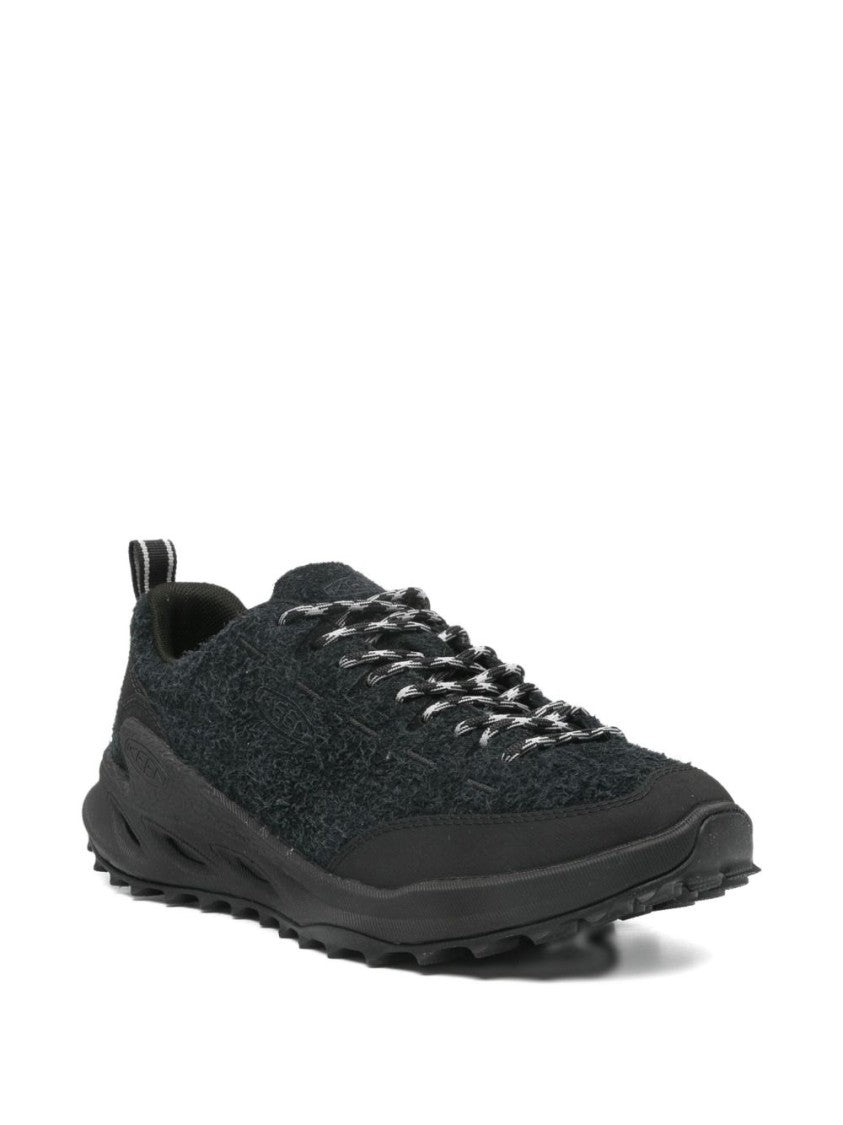 Keen Textured Black Sneakers With Rugged Sole