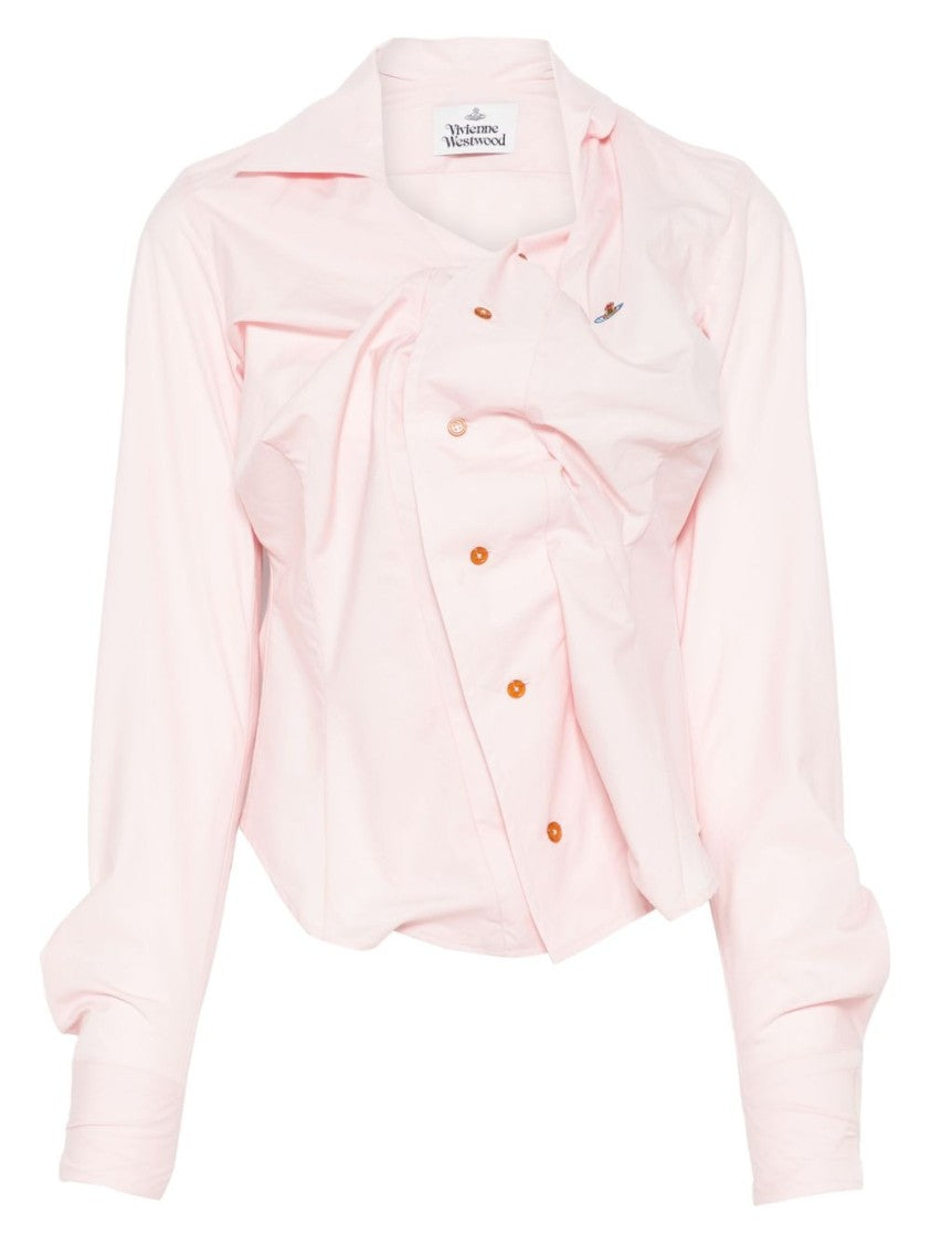 Vivienne Westwood Asymmetric Pink Top