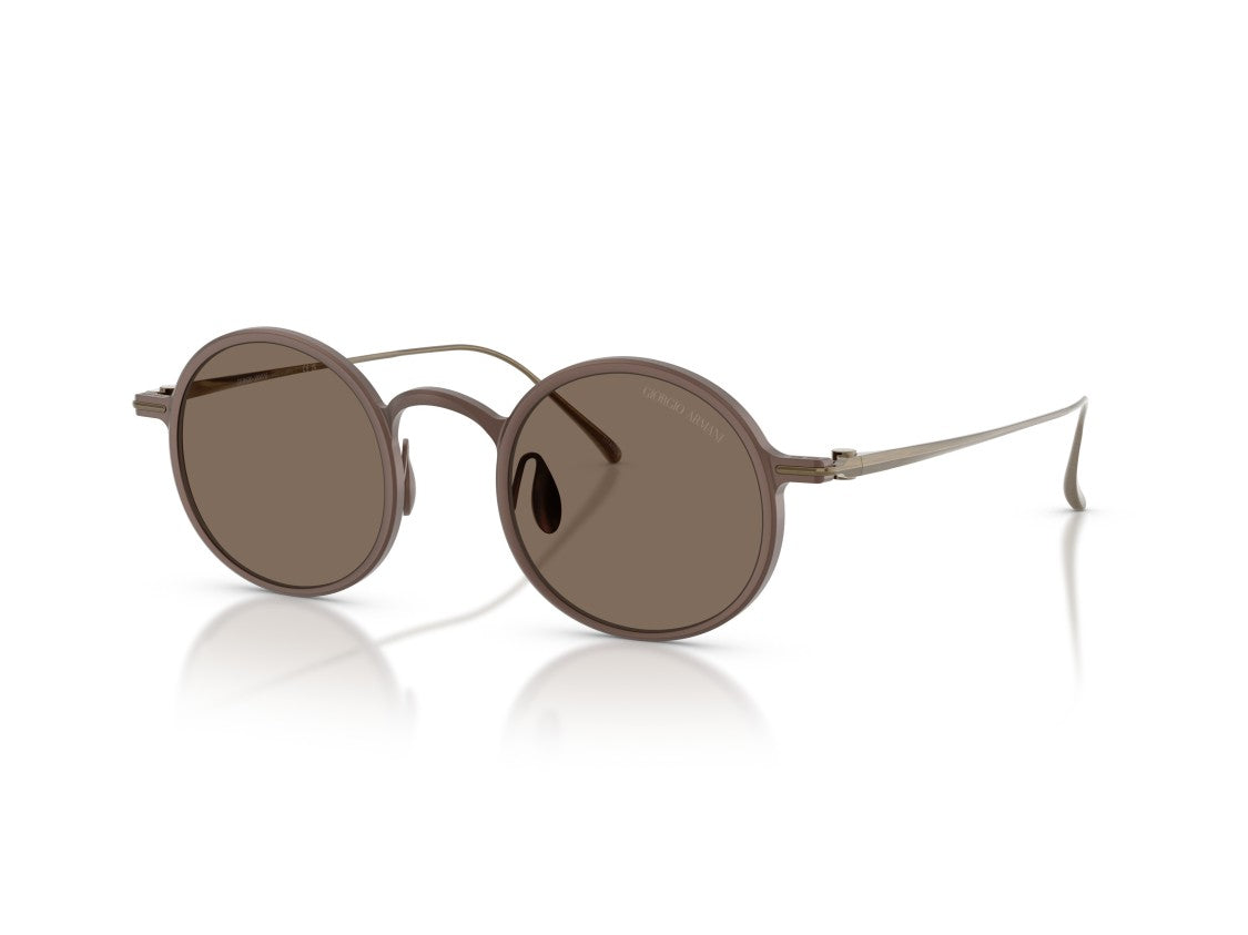 Giorgio Armani 0Ar6173t Titanium Round Sunglasses