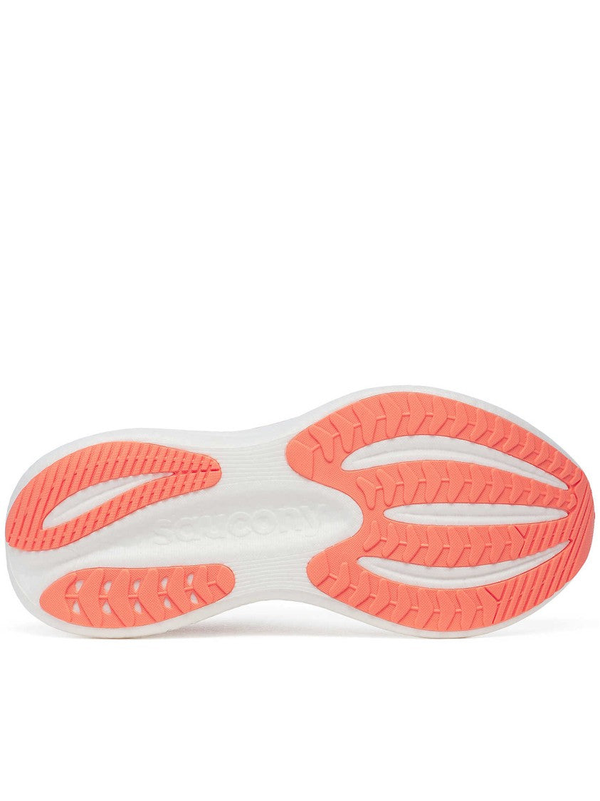 Saucony Ventilated Running Shoes With Cushioned Midsole And Reflective Accents