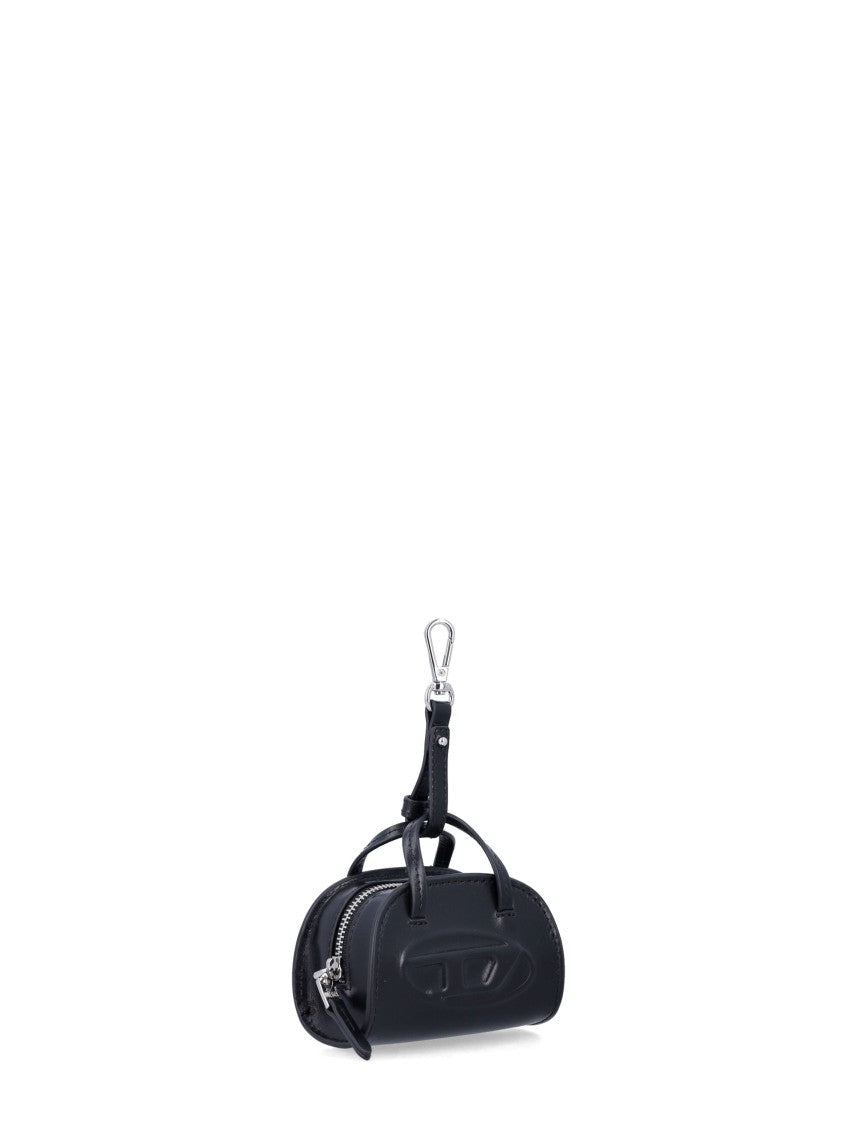 Diesel Smooth Leather Oval D Coin Purse