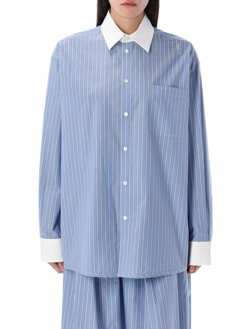 Marni Popeline Stripes Shirt