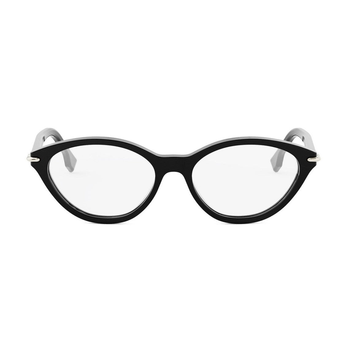 Fendi Black Selleria Acetate Cat-Eye Sunglasses