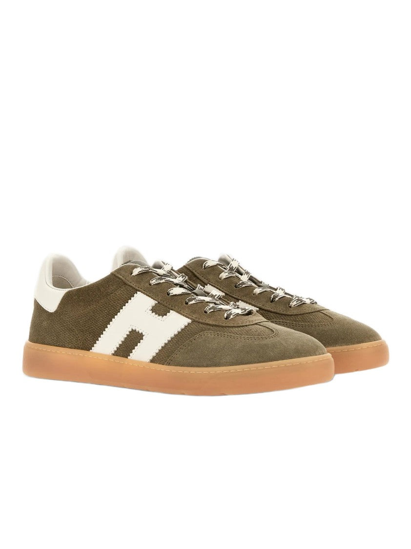 Hogan Low-Top Sneakers With Suede Upper And Rubber Outsole