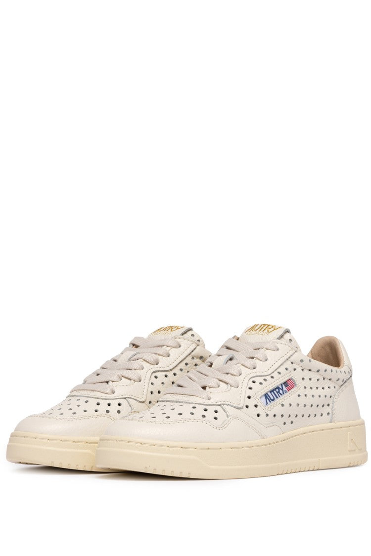 Autry Medalist Perforated Leather Sneakers
