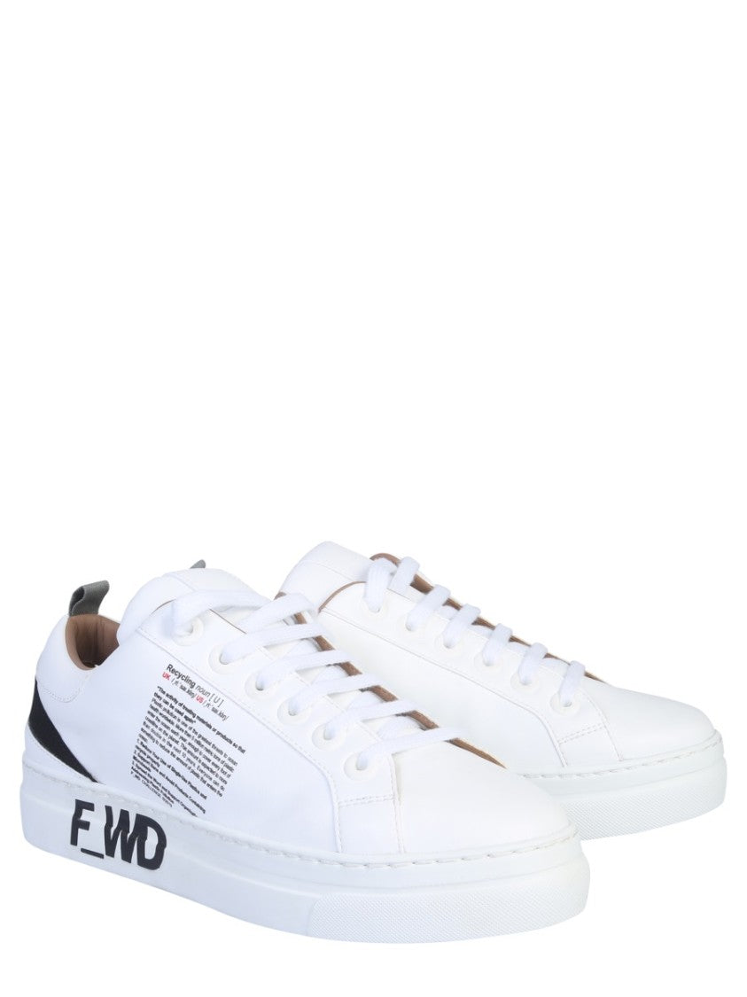 Forward Ecoleather Low-Top Sneakers With Contemporary Detailing