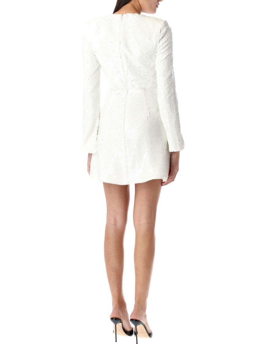 Self-Portrait Sequin Mini Dress