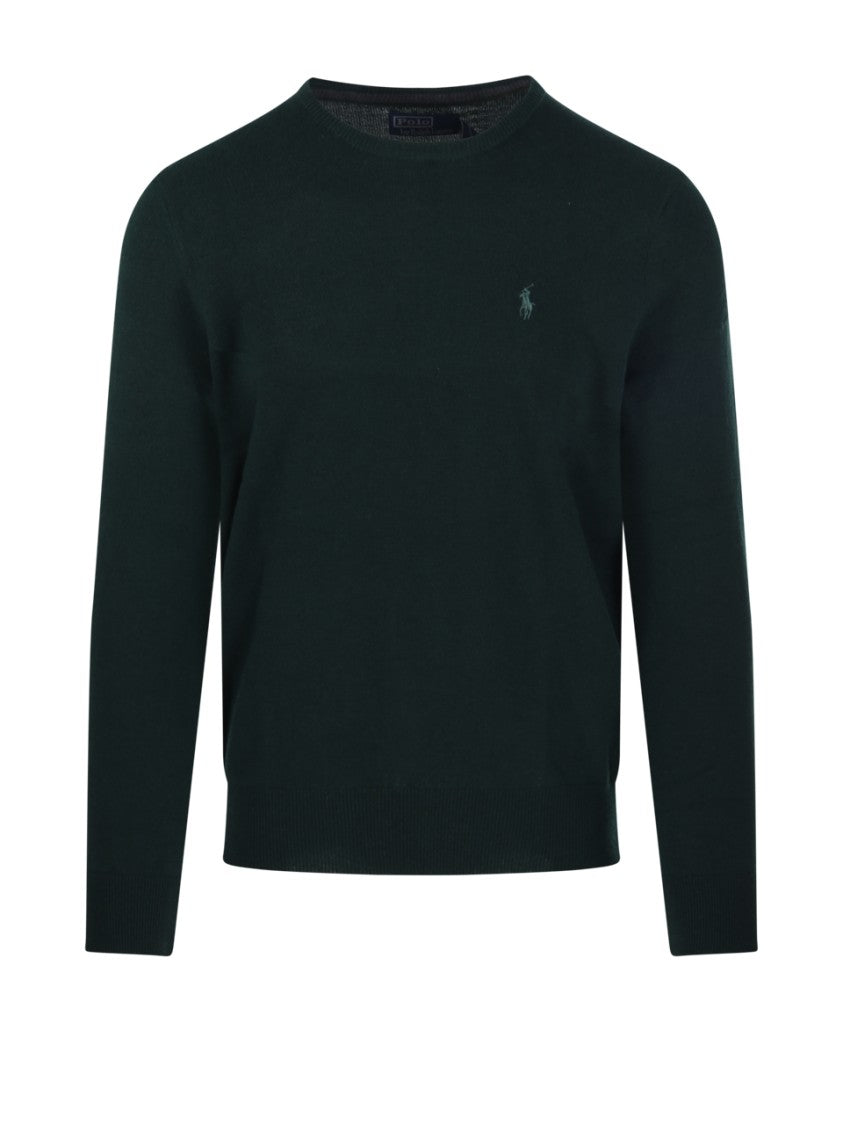 Polo Ralph Lauren Deep Green Round Neck Sweater