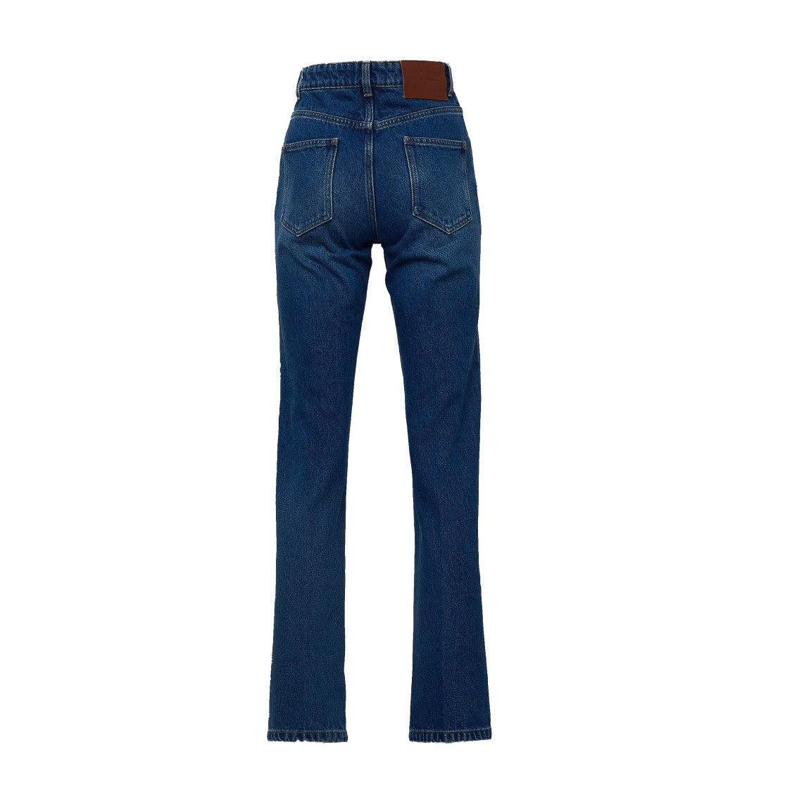 Victoria Beckham Julia High-Waisted Straight-Leg Jeans