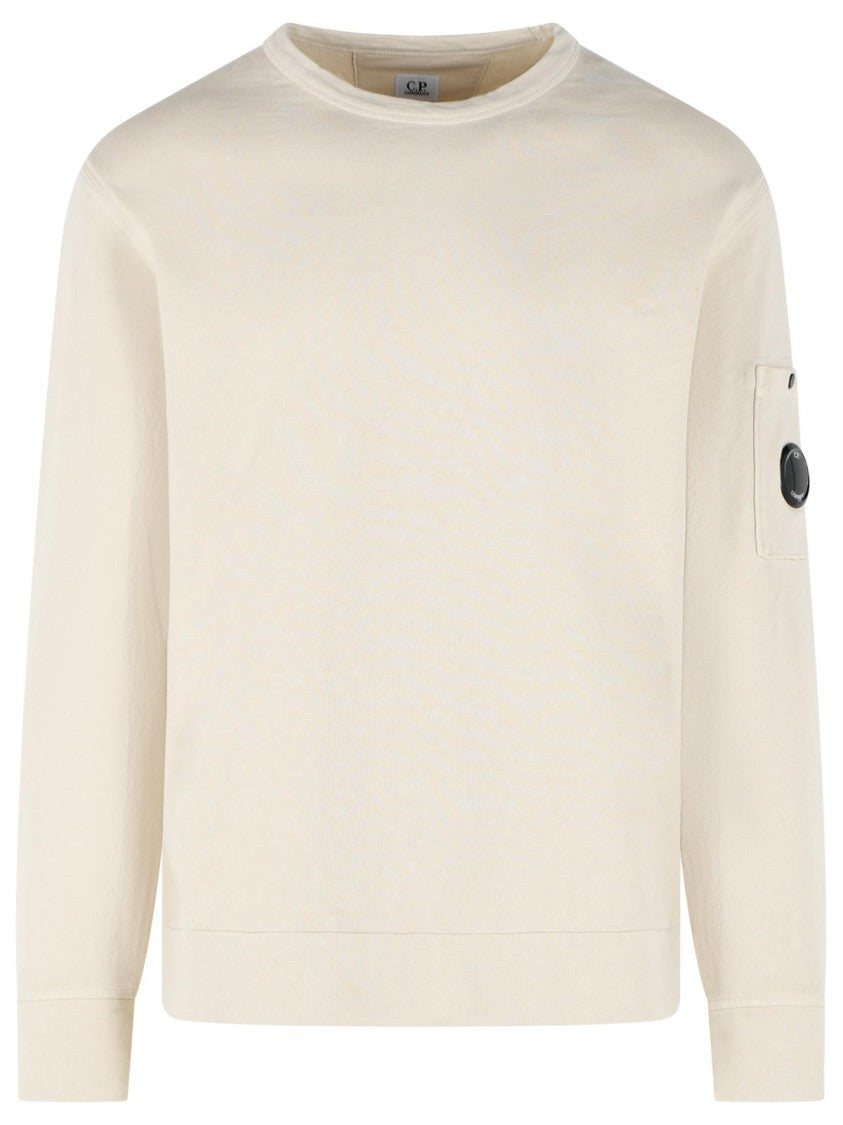 C.P. Company Beige Cotton Sweatshirt