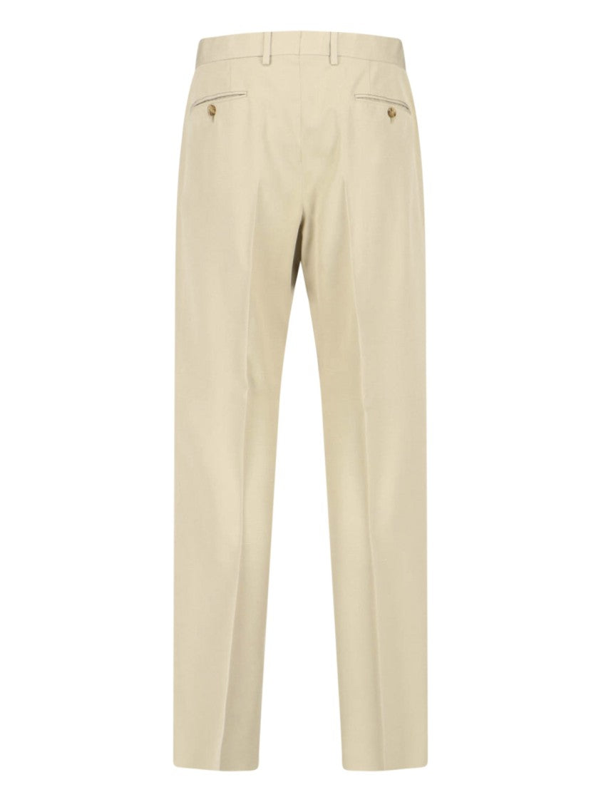 Lardini Tailored Trousers Beige