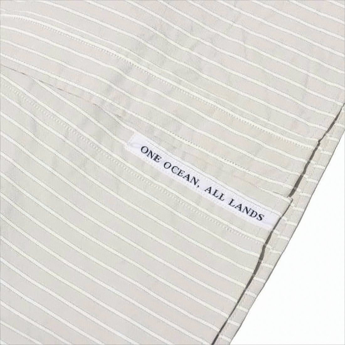 Nanamica Vertical Stripe Long-Sleeve Shirt With Classic Collar