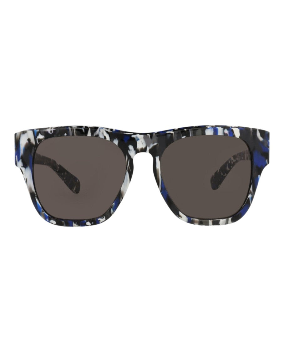 Chloé Square-Frame Recycled Acetate Sunglasses With Saddle Nose Bridge