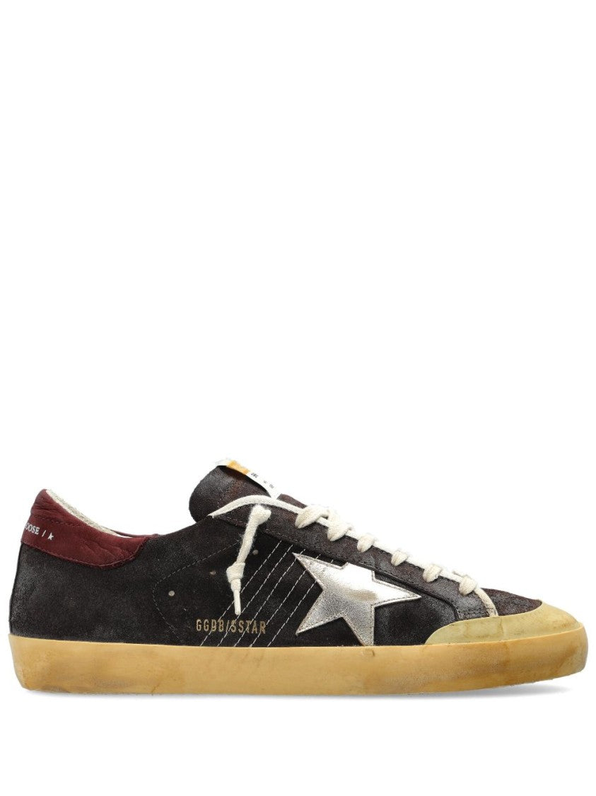 Golden Goose Brown Calf Suede Sneakers