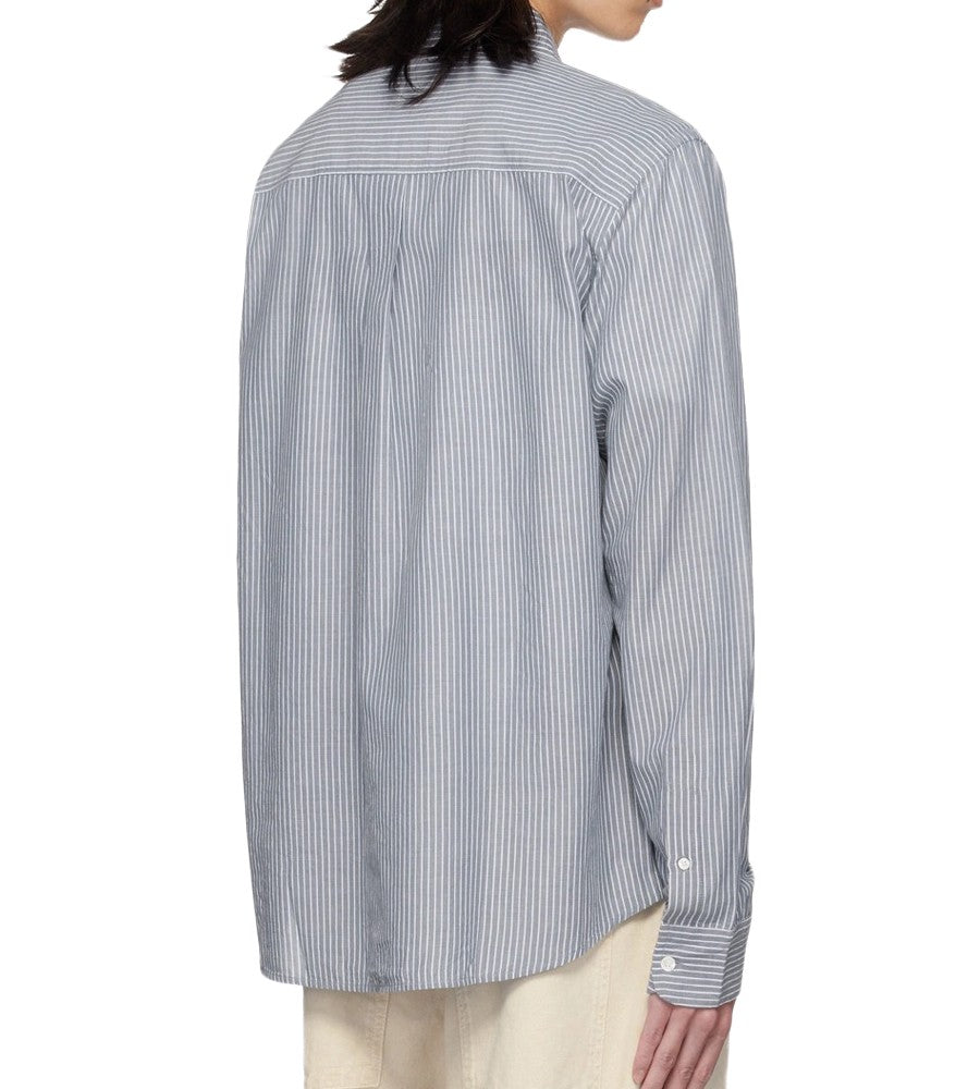 Isabel Marant Classic Striped Long-Sleeve Shirt