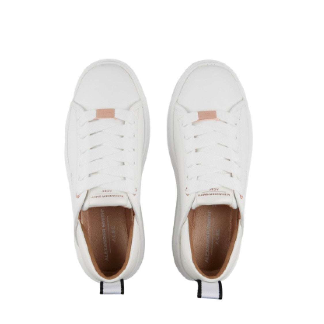 Alexander Smith Ecowembley Sneakers In White Eco Leather