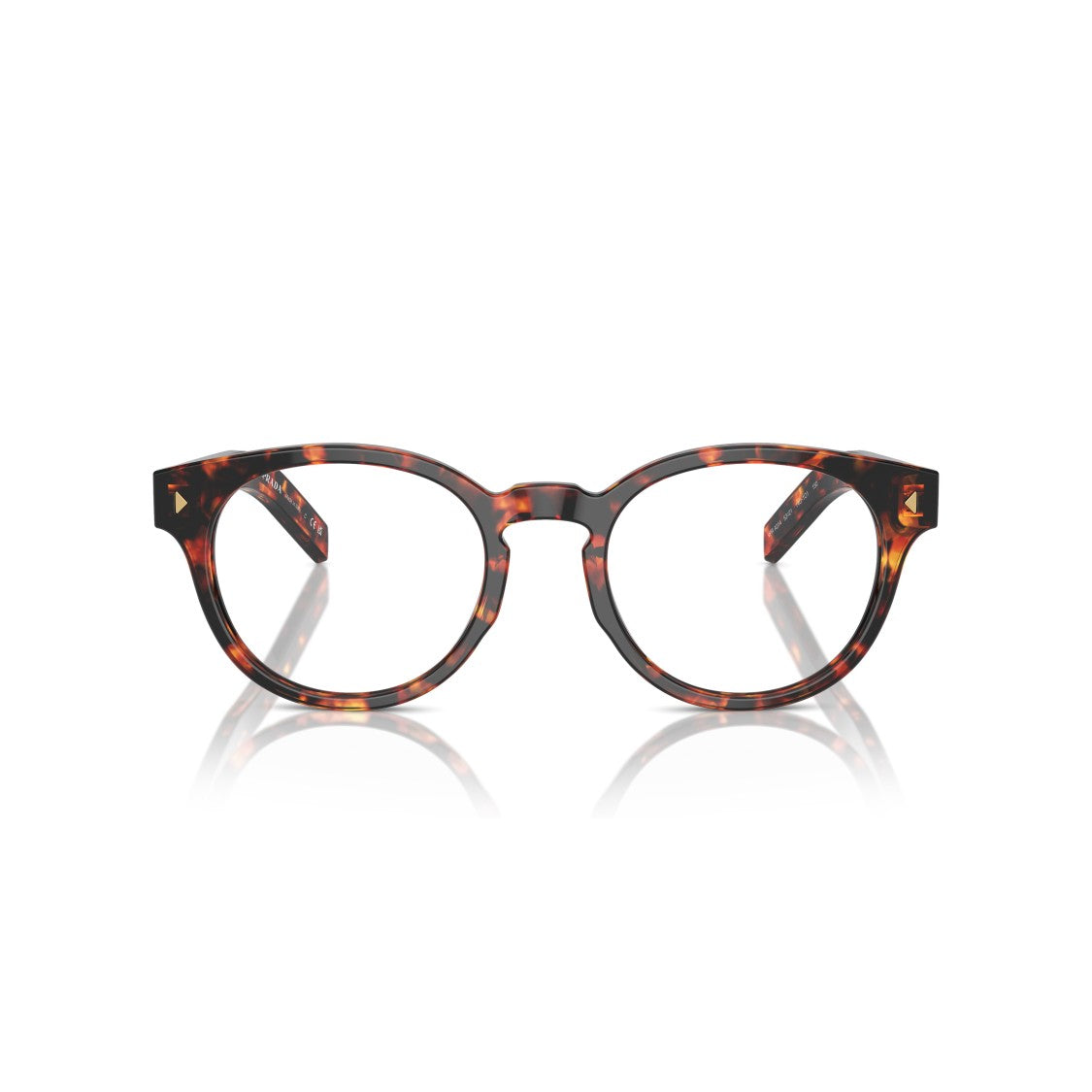 Prada 0Pr A14v Round Acetate Eyeglasses