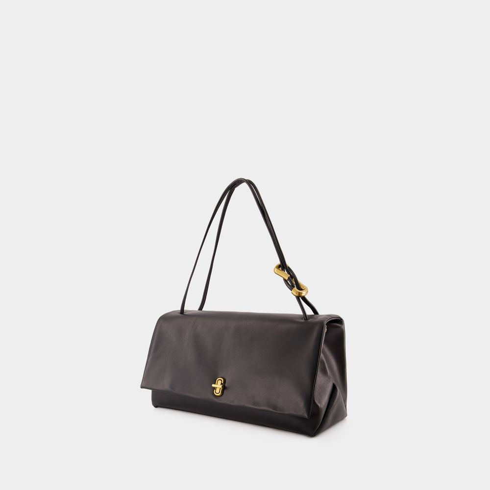 Marc Jacobs The Big Link Shoulder Bag - Leather - Black