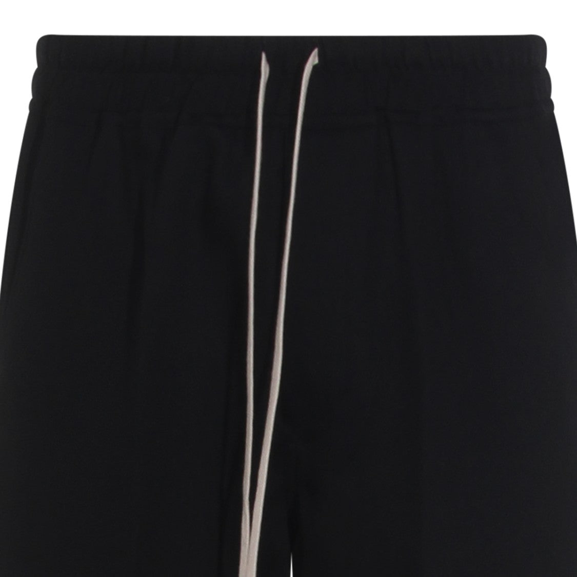 Rick Owens Straight-Leg Black Wool Trousers